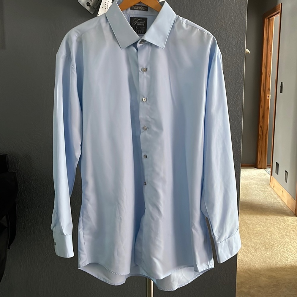 Powder Blue Formal Shirt